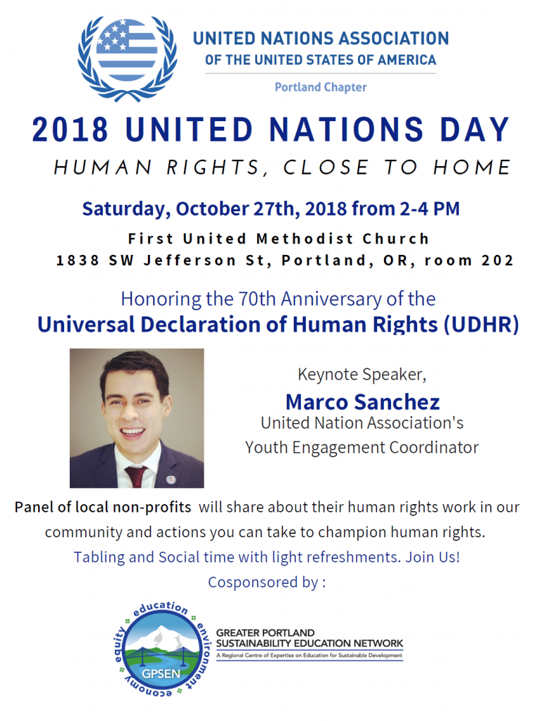 Updated UN Day flier